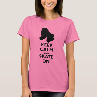 Keep Calm and Skate On T-Shirt