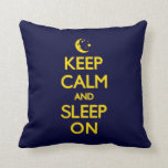 KEEP CALM AND SLEEP ON PILLOW<br><div class="desc">KEEP CALM AND SLEEP ON PILLOW</div>