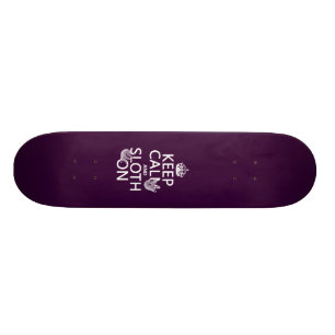 Keep Calm and Sloth On Skateboard