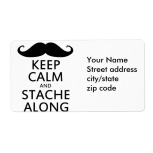 Keep Calm and Stache Along