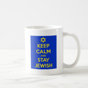 Keep Calm and Stay Jewish Coffee Mug