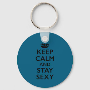 Keep calm and stay key ring