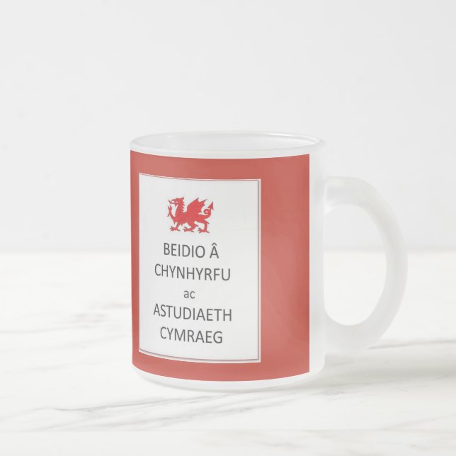 Keep Calm and Study Welsh Mug (Right)