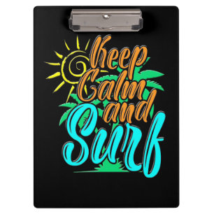 Keep Calm And Sulf Clipboard