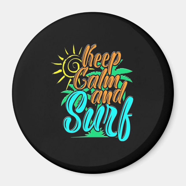Keep Calm And Sulf Magnet (Front)