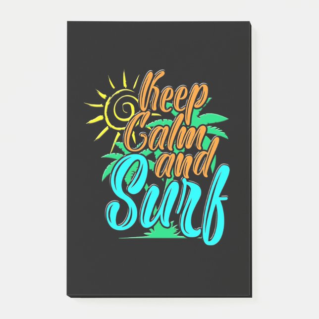 Keep Calm And Sulf Post-it Notes (Front)