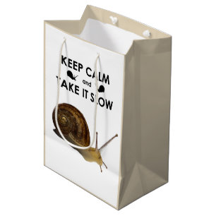 Keep Calm and Take it Slow Gift Bag