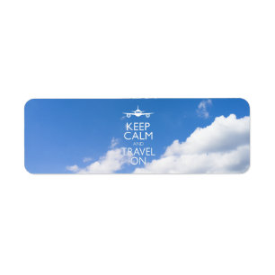KEEP CALM AND TRAVEL ON