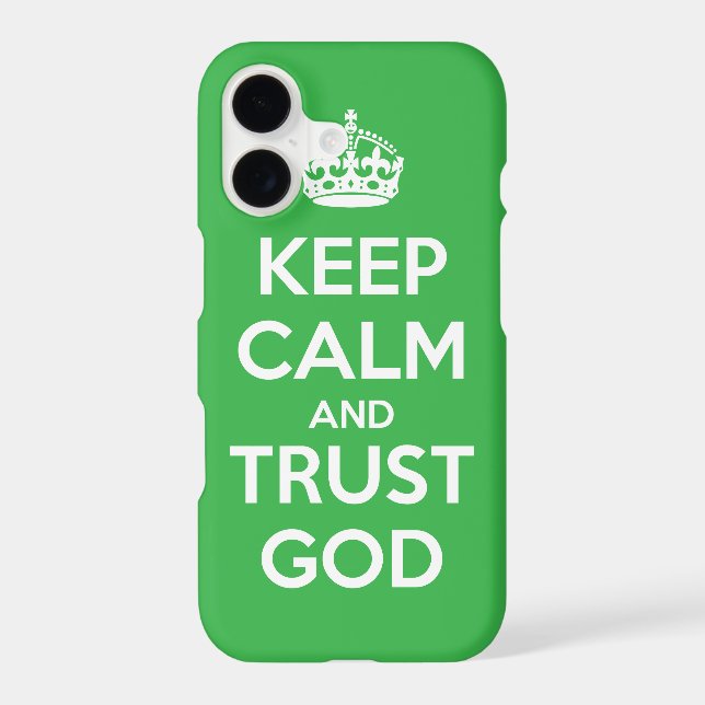 Keep Calm and Trust God (Back)