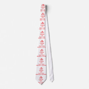 Keep Calm and trust your Emergency Manager Tie