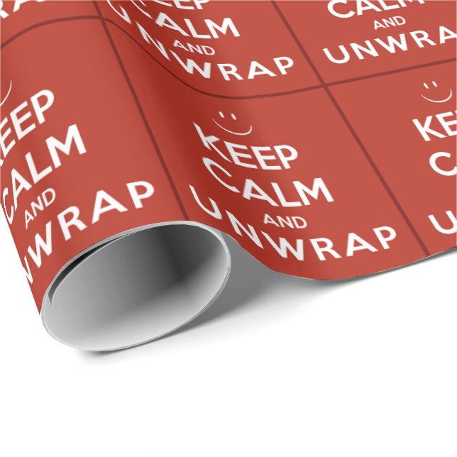 Keep Calm And Unwrap Wrapping Paper (Roll Corner)
