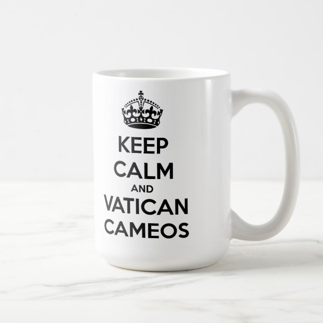 Keep Calm and Vatican Cameos Mug (Right)