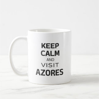 Keep calm and visit Azores Coffee Mug
