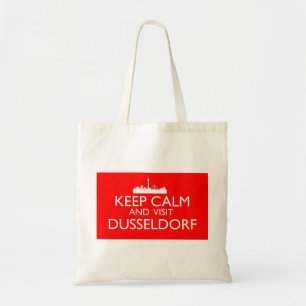 Keep Calm and Visit Dusseldorf Tote Bag