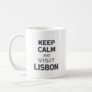 Keep calm and visit Lisbon Coffee Mug