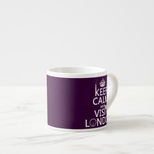 Keep Calm and Visit London Espresso Cup