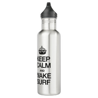 KEEP CALM AND WAKE SURF 710 ML WATER BOTTLE