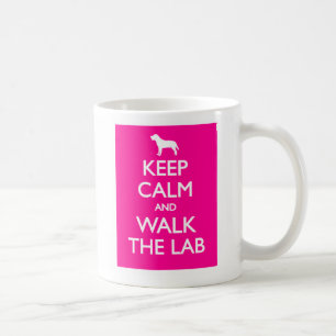Keep Calm And Walk The Labrador Coffee Mug