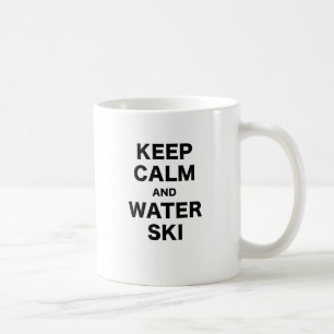 Keep Calm and Water Ski Coffee Mug