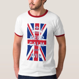 Keep Calm and Win Union Jack T-Shirt