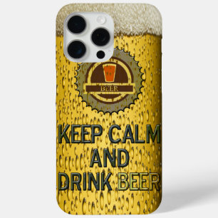 Keep calm anddrink beer iPhone 7 case