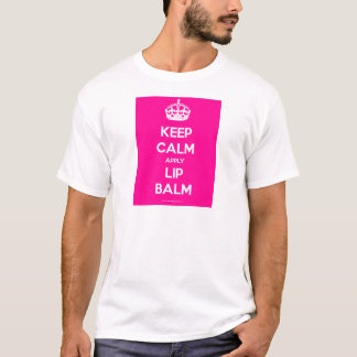 Keep-Calm-Apply-Lip-Balm.pdf T-Shirt