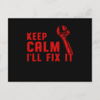 Keep Calm Auto Mechanic Wrench Garage Workshop Gif