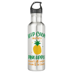 Keep Calm & Be a  Pineapple Summer 710 Ml Water Bottle
