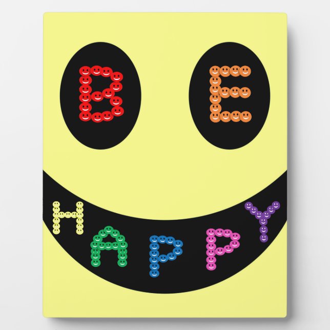 Keep Calm Be Happy Destiny Plaque (Front)