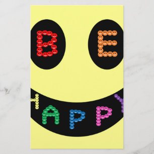 Keep Calm Be Happy Destiny Stationery