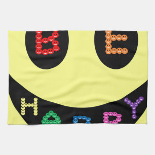 Keep Calm Be Happy Destiny Tea Towel