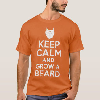 Keep Calm Beard Classic TShirt