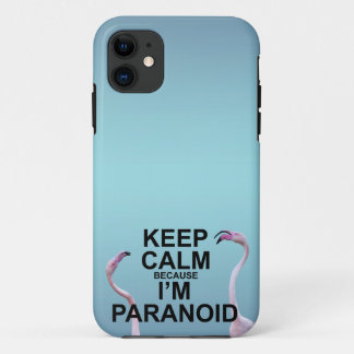 Keep Calm because I'm Paranoid iPhone 5 Case