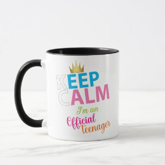 Keep Calm Birthday Mug