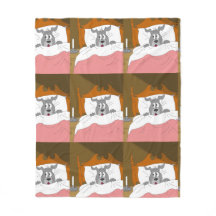 Keep Calm Blanket by Sommer Hamilton