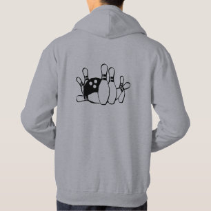 Keep Calm Bowling Bowl Game Team Player Hoodie