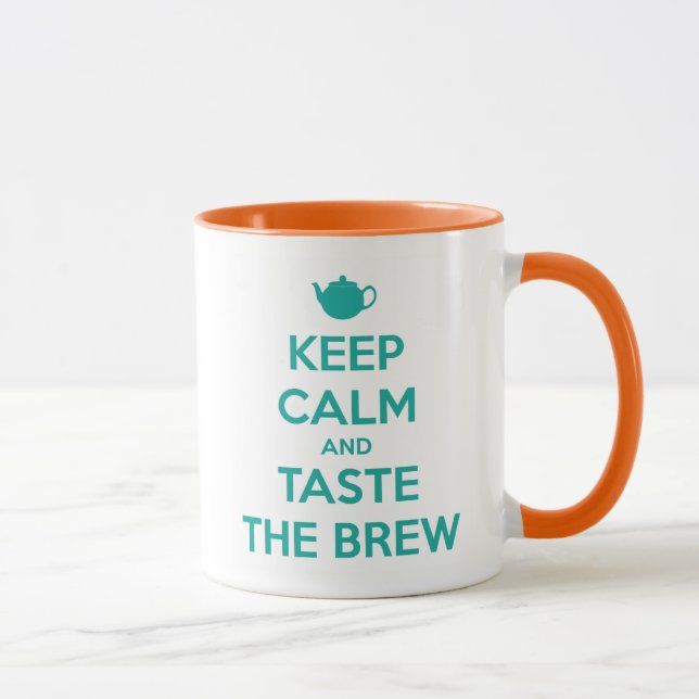 Keep Calm Brew Mug (Right)