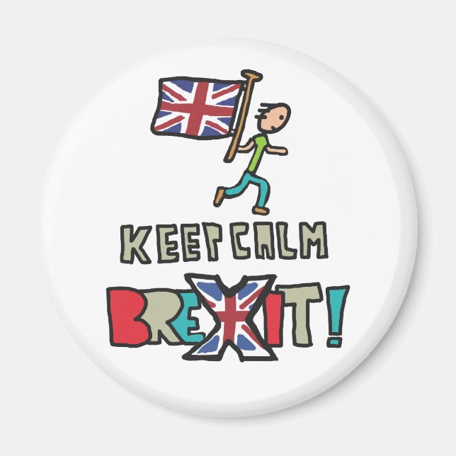 Keep Calm Brexit Magnet (Front)