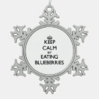 Keep calm by eating Blueberries
