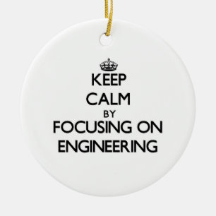 Keep calm by focusing on Engineering Ceramic Tree Decoration