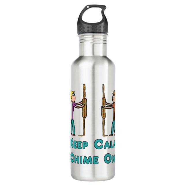 Keep Calm Campanology 710 Ml Water Bottle (Front)