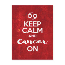 Keep Calm Cancer On Astrology Birthday
