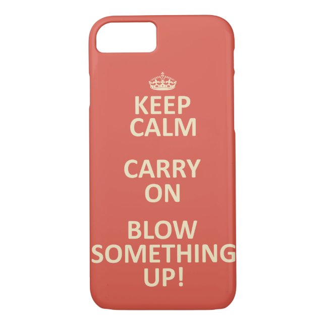 Keep Calm Case-Mate iPhone Case (Back)
