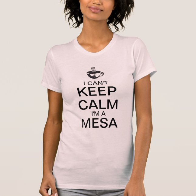 Keep Calm  | Coffee Cup T-Shirt (Front)