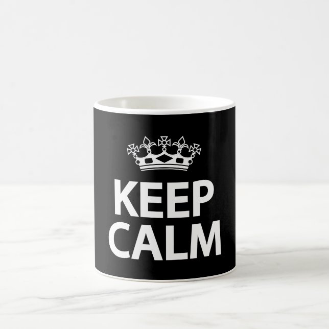 Keep calm coffee mug (Center)