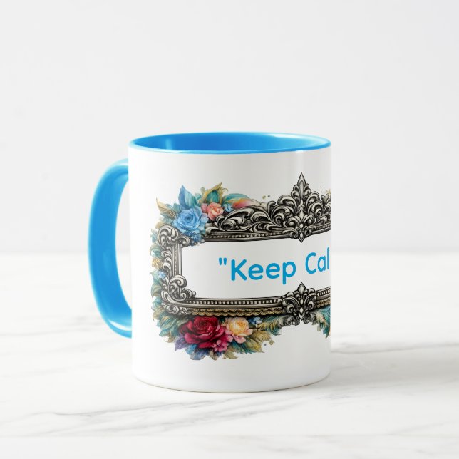 Keep Calm coffee Mug (Front Left)