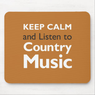 Keep Calm Country Mouse Mat