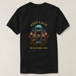 Keep Calm Creepy Dolls T-Shirt