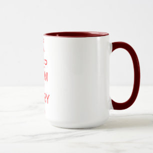 Keep Calm & Curry On mug - choose style & color