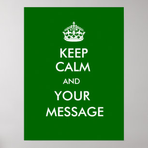 Keep Calm CustomizeABLEs Poster